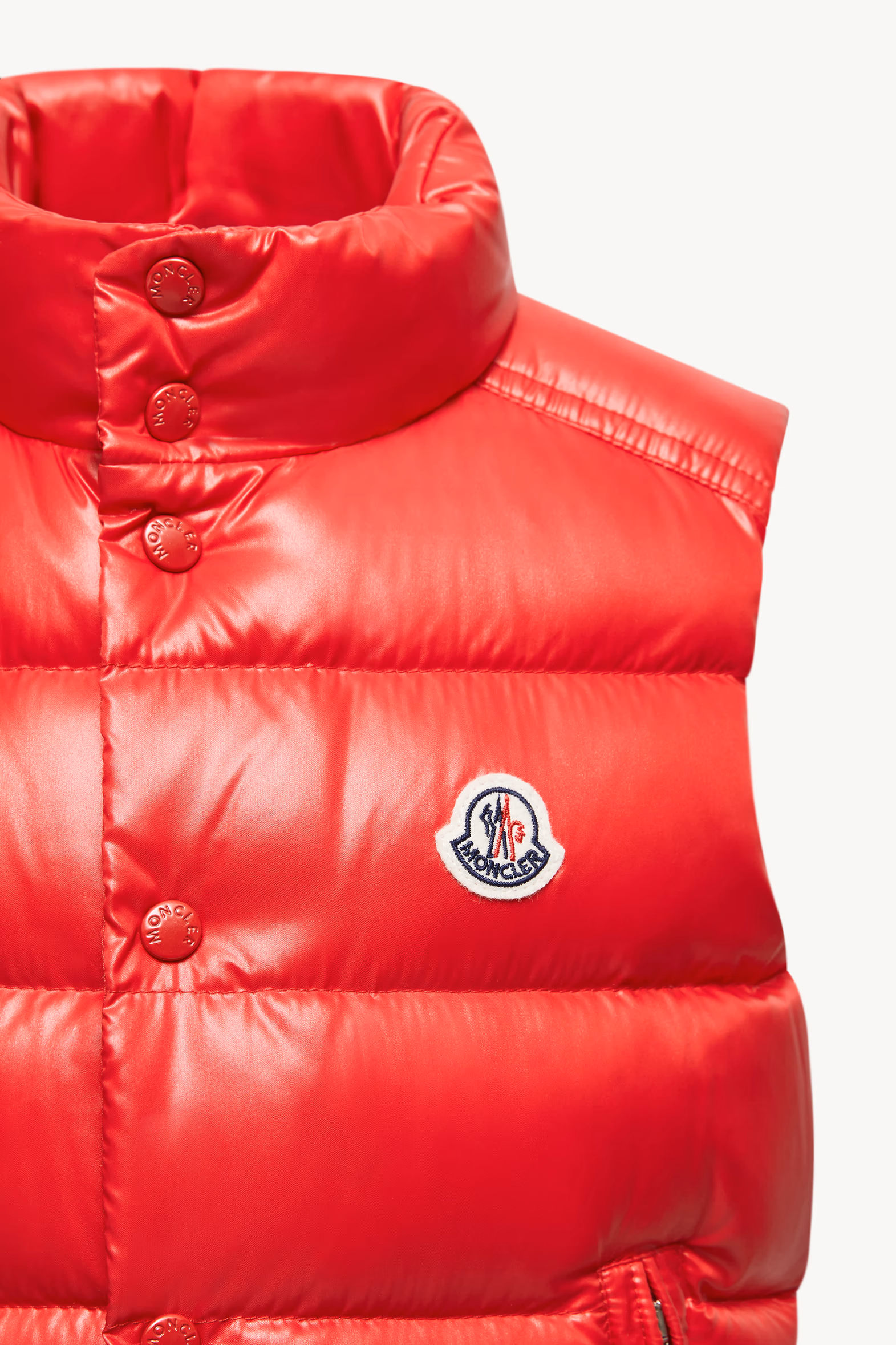 Doudoune sans manches Tib Garçon Rouge Moncler 2